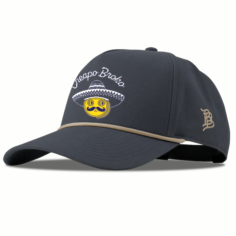Cheapo Broko Classic Navy Rope Hat