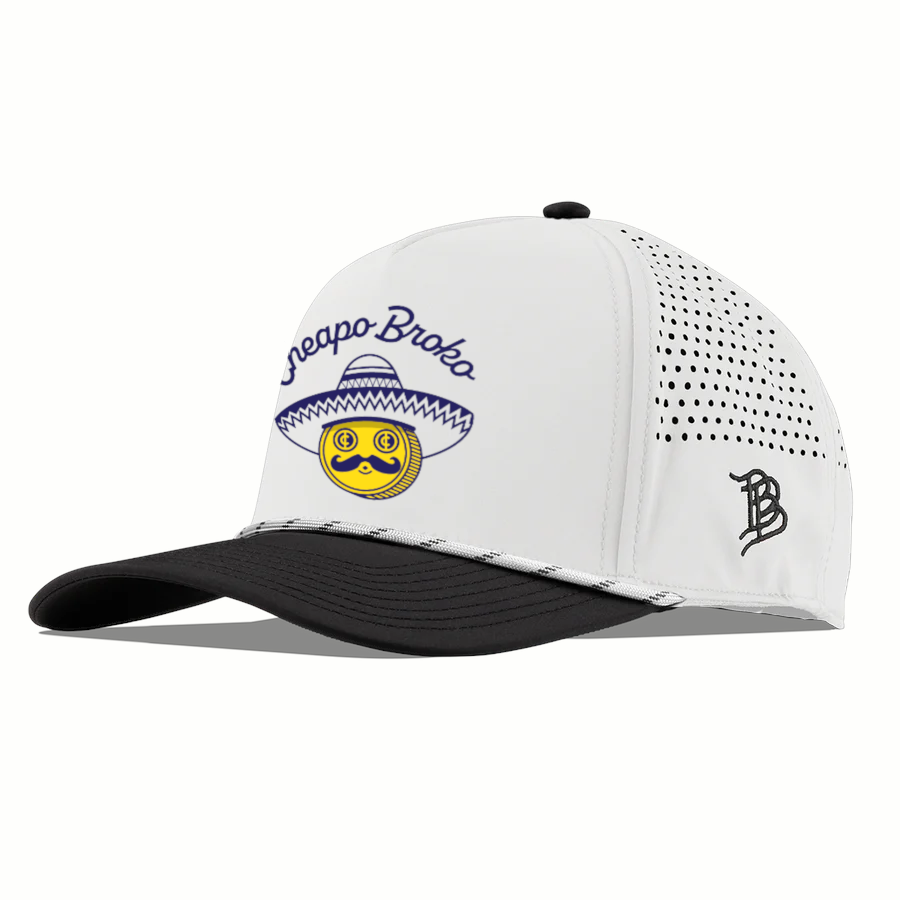 Cheapo Broko Classic White on White Hat